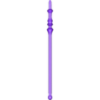 cajado skeletor2.obj KIT MOTU ACCESSORIES - HE-MAN, SHE-RA, SKELETON AND ORKO SWORD FOR ACTION FIGURE