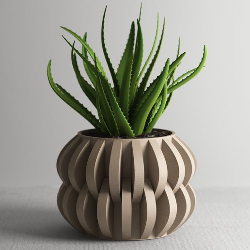 3D Printable Vase - Flower Pot / Planter g185