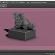 2022-12-29_12-58-05.png Ancient Chinese Jade Carved Jade Kirin Seal 3D model