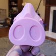 20200406_1914451.jpg Free STL file Covid 19 Mask Fabric Filter Adapter (w/ Magnetic Pig Nose!)・3D printable model to download, jeremyjvaillant