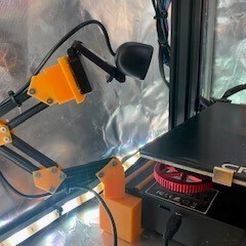 PrinterCam.jpg Файл STL Крепление для камеры (артикуляционное)・3D-печать дизайна для загрузки