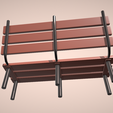6.png Wood Steel Bench With Back 🪑✨