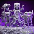 Renders-Bruja-2.jpg Clash Royale Witch - Clash Royale Skeleton - 3D Print Diorama