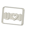 I Love You v1.png I Love You Heart Cookie Cutter