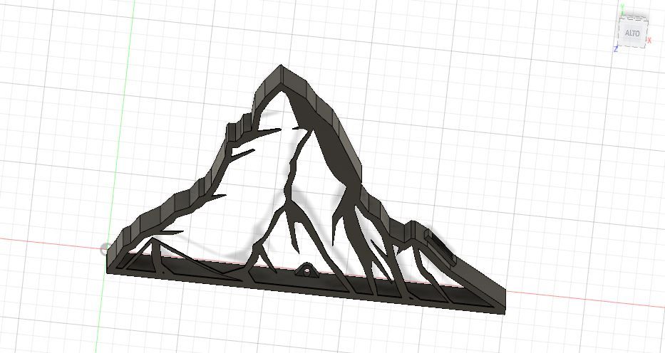 Download STL file Matterhorn LED Lamp • 3D printer model ・ Cults