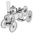 Steam_tractor_3.jpg Steam tractor 3D model