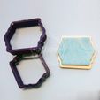 12.jpg PLAQUE COOKIE CUTTER - COOKIE CUTTING PLATE OR FONDANT - RETRO VINTAGE