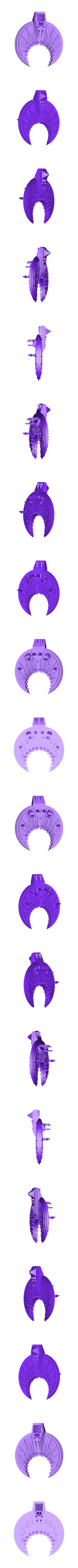 Cairn_Class_Assembled.stl Necron Tombships