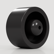 4.png HotWheels (Hot Wheels) - 5 Spoke (5SP) Wheel -  FREE DOWNLOAD (STL FILE)