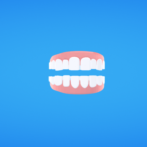 Teeth 3D model preview