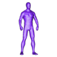 Base Mesh MALE BODY.obj BASISNETZ - GANZKÖRPER-BASISMODELL
