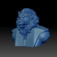 Shop3.jpg Three Gods II Mahes-Herischef + Wolf-Hound-Bust -STL 3D print file