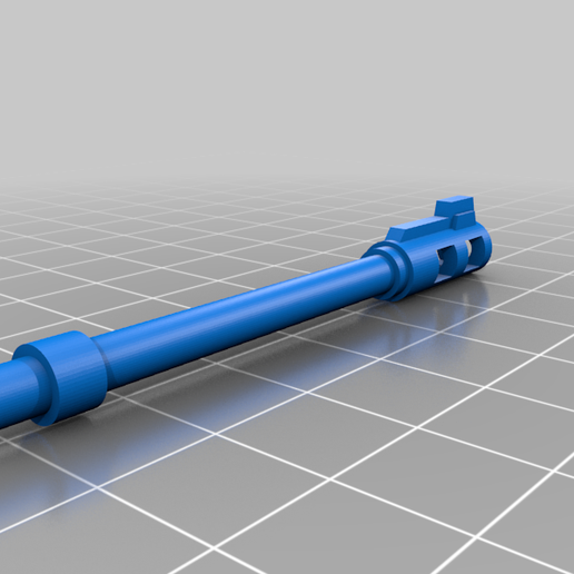 Barrel.png Free STL file 1/100 Gundam Zaku Anti Ship Rifle・3D printable model to download, T-san