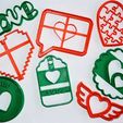 cookie-cutter-san-valentine-cortador-galleta-enamorados-1.jpg cookie cutter valentine's day - valentine - love - cortante dia de los enamorados - san valentin - amor - Pack x 8 unid