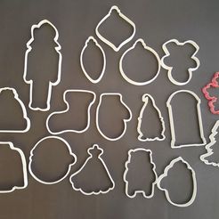 IMG_20221123_155246391.jpg STL file set of cookie cutters, christmas figures, christmas figures, pastry, pastry, nutcracker, nutcracker, nutcracker, nutcracker, nutcracker, nutcracker, nutcracker, nutcracker, nutcracker, nutcracker, nutcracker, nutcracker, nutcracker).・3D printable model to download