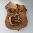 8.png Route 66 Mother Road Shield STL | 3D CNC File | Biker Wall Art & Man Cave Decor