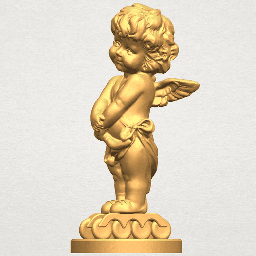 Angel Baby 02 3D model