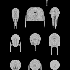 __preview.png STL-Datei Mehr FASA Föderationsschiffe: Star Trek Raumschiffteilesatz Erweiterung #13 kostenlos・Design zum 3D-Drucken zum herunterladen