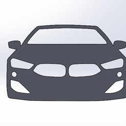 bmw-8.png STL file BMW 8 KEYCHAIN・3D printable model to download