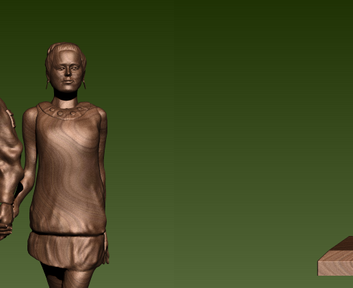 Couple - 3D model önizlemesi