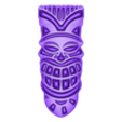 Mask3 V4.stl Collezione di sculture di maschere maori in 3D