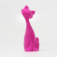 Capture_d__cran_2015-07-23___11.26.59.png Free STL file Low Poly Leaning Cat・3D printing template to download