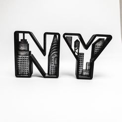 NYC- New York Letters, 3DRicks