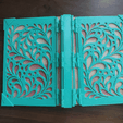 4.png Floral Hinged Notebook Cover – 152 × 111 × 12 mm