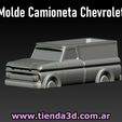 camioneta-chevrolet-2.jpg Chevrolet Pickup Truck Pot Mold