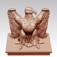 12.jpg STL file Eagle sculpture 3D print model・3D printable model to download