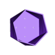 maceta hexagonal.stl helical hexagonal pot