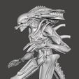 6.jpg Praetorian Alien - Aliens Fireteam Elite Articulated Hi-Poly STL Xenomorph for 3D printing