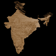 3.png Topographic Map of India – 3D Terrain