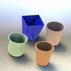 preview.jpg Set of 4 mini pots