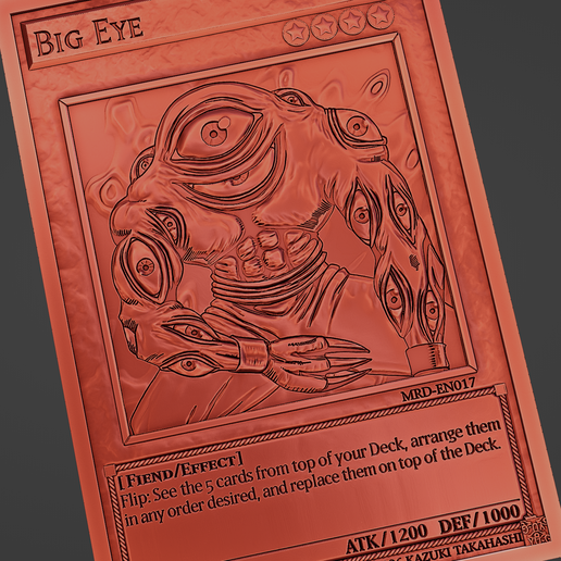 big eye yugioh card Amazon.com: YU-GI-OH! Number 11: Big Eye - BLC1-EN001 - Secret Rare main image 1
