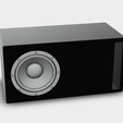 Lautsprecher-FJKE109.png 1:18 Subwoofer box with speaker 1x 12" (30cm)