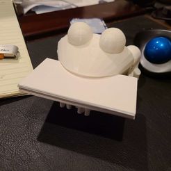 20200619_223652_1-min.jpg STL-Datei Frog glasses or business card holder kostenlos・Design für 3D-Drucker zum herunterladen