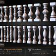 30-Balusters-Architecture-Kitbash-IMM-Brushes-Sculpted-By-Yacine-BRINIS-Volume-01-Set-011.jpg 30 Balusters Kitbash