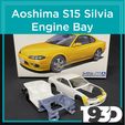 Cults-Page-S15-Silvia-08.jpg Aoshima S15 Silvia - Engine Bay