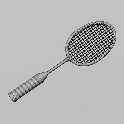 c7.jpg Dibujos animados de raquetas de bádminton
