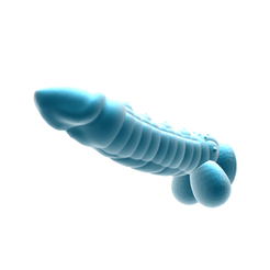 rilley-ellie-vulcan-3.png OBJ file Fantasy Dildo・3D printable model to download