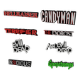 asdfsad.png 3D MULTICOLOR LOGO/SIGN - Horror Cinema Megapack