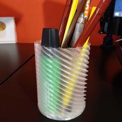 c1a9b9f0b9765b6c5daf8b65ecdbfa1e_display_large.jpg Fichier STL Vase Cylindre Spiral・Design pour imprimante 3D à télécharger