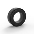 8.jpg Fichier 3D Pneu arrière à flancs blancs pour dragster vintage Version 8 Échelle 1:25・Objet imprimable en 3D à télécharger