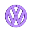 porte clef volkswagen.STL Llavero de Voklswagen