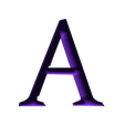 A.stl Alphabet
