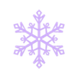 Snowflake-v4.stl Snowflakes