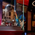 Princesse Leia R2D2 lampe holographique STL Star Wars