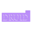 Druid_text_DR2.stl Stencils - Diablo