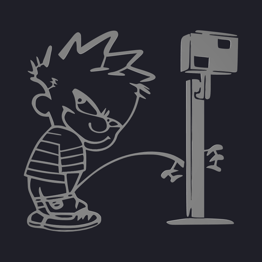 calvin flits 3D MODEL